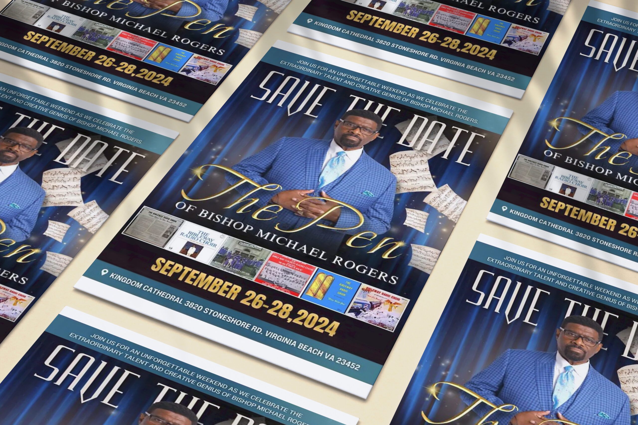 I will design a custom flyer for you.